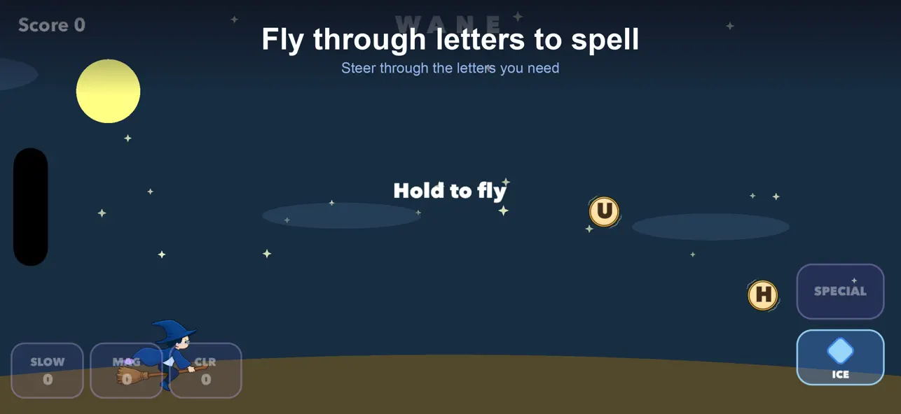 Flying Wizard: Vocabulary