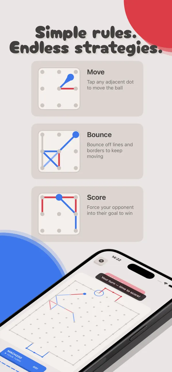 Dotball: Paper Soccer