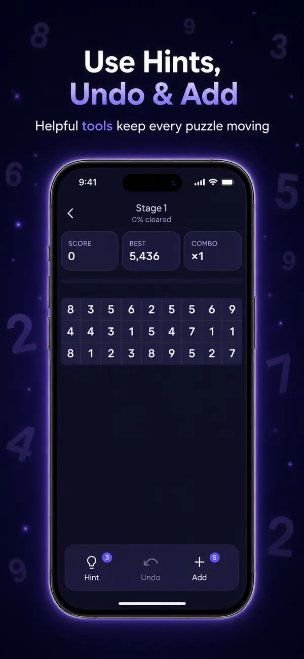 Number Match: Pair & Clear