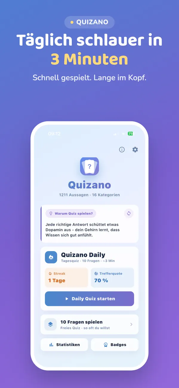 Quizano – Wissen, das bleibt.