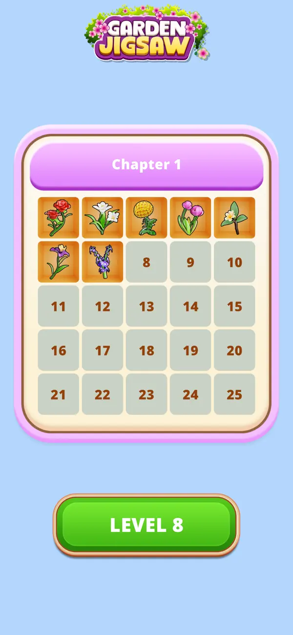GardenJigsaw: Solitaire Puzzle