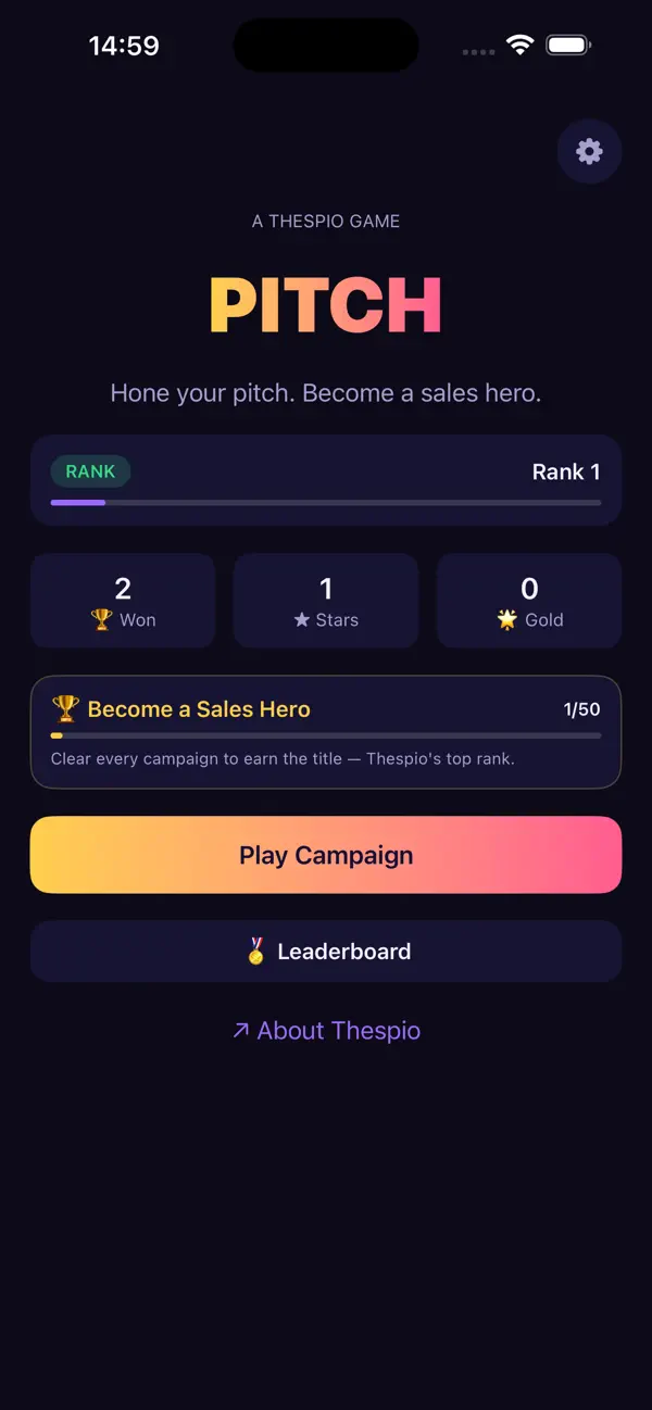 Thespio PITCH
