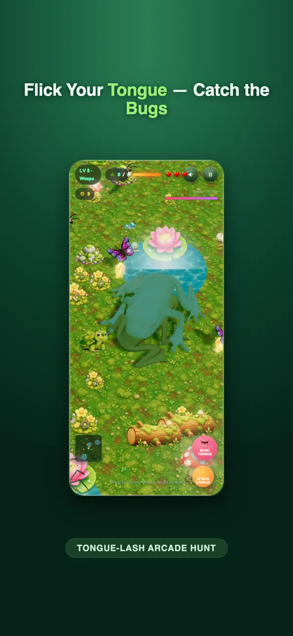 Hyper Toad: Frog Tongue Arcade