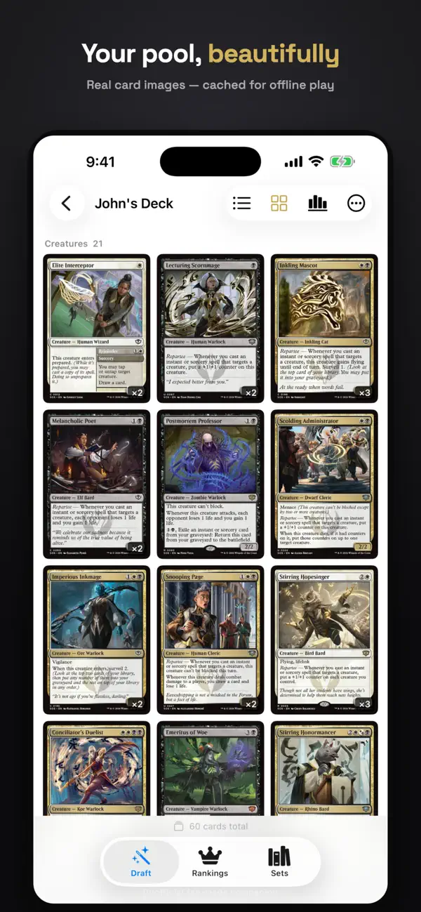 MTG Draft Companion