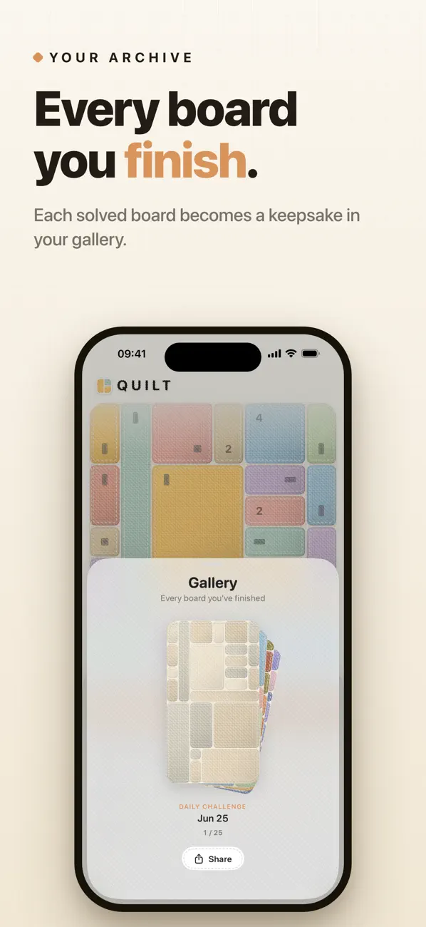 Quilt: Logic Patchwork Puzzle