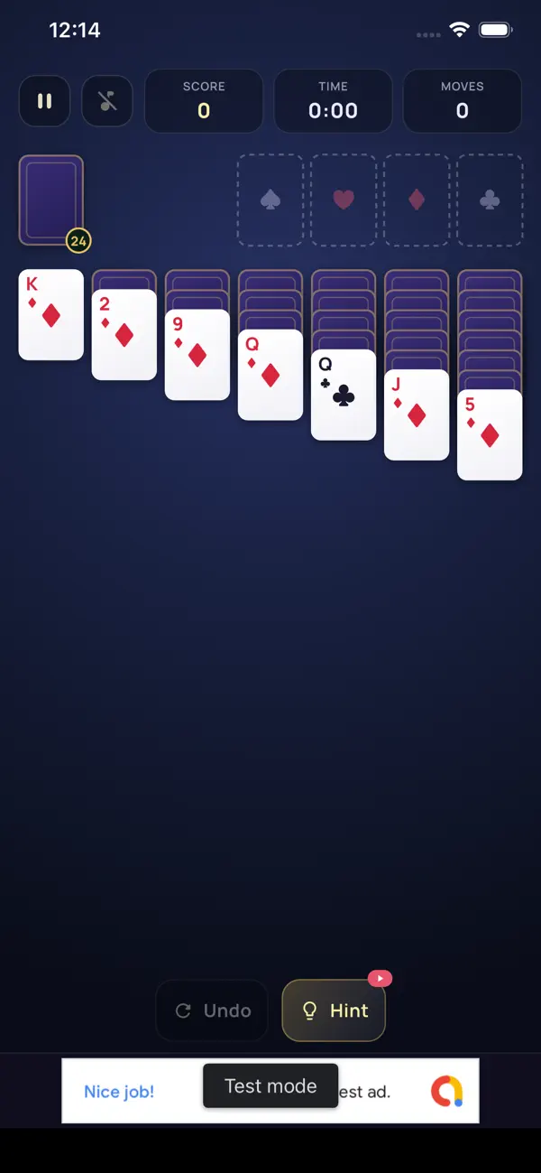 Klondike King Solitaire