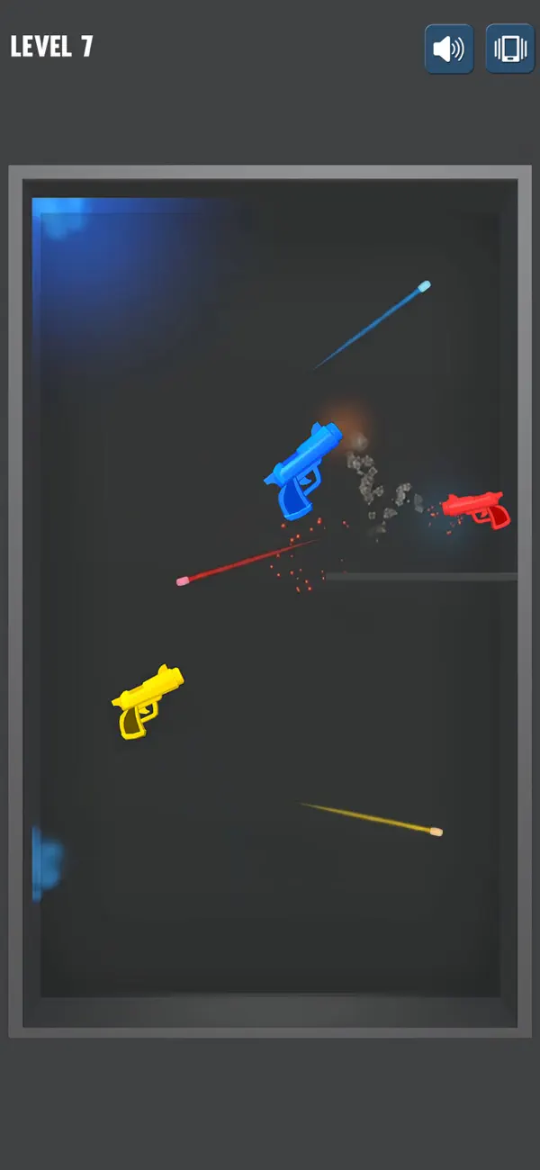 Pistol Flip Duel: Gun Battle