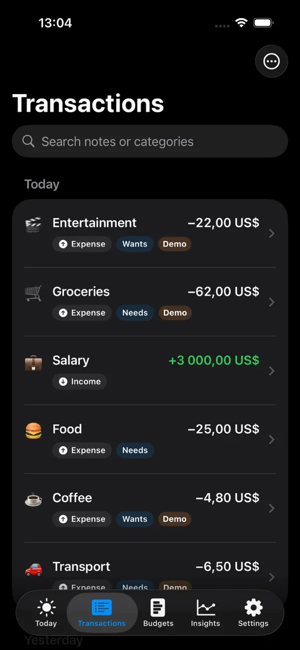 BalanceFlow Expense Tracker