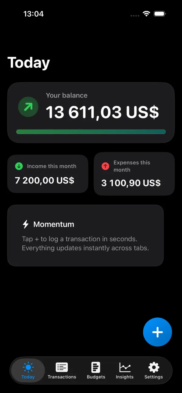 BalanceFlow Expense Tracker