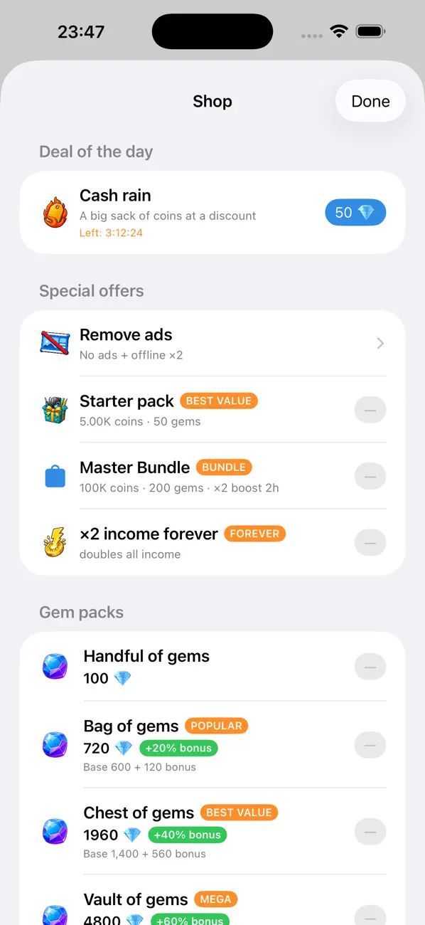 Idle Repair Tycoon
