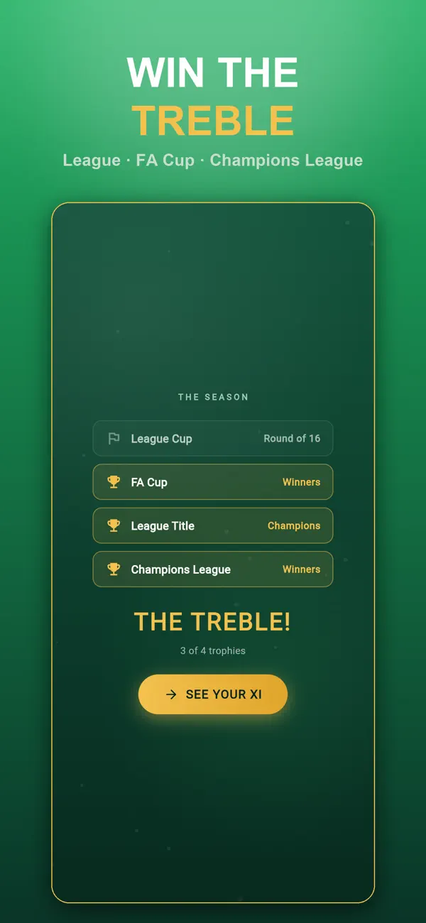 Road to Treble: Football Draft