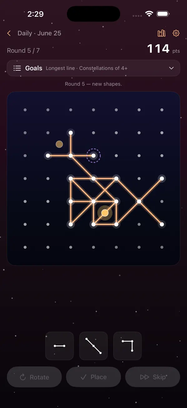 Stargazer: Roll & Write