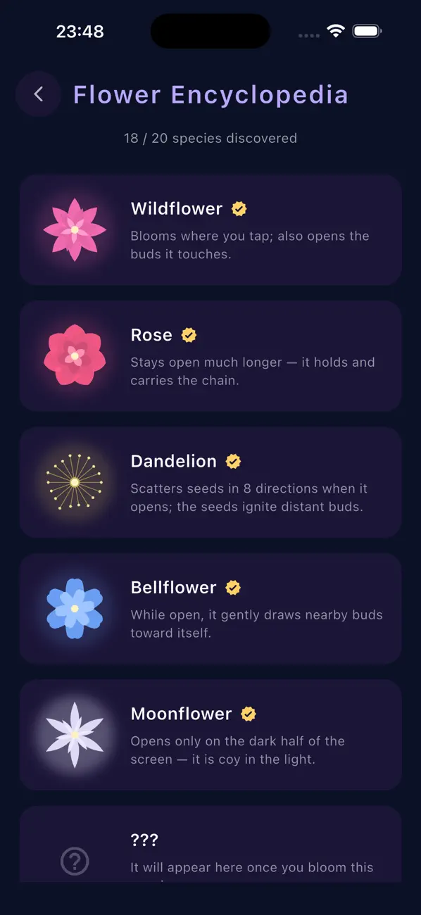 Bloom Burst: Flower Chains