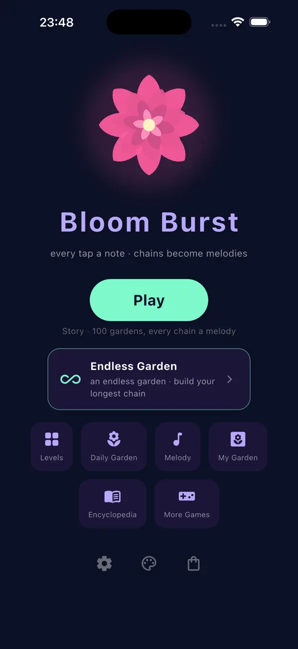 Bloom Burst: Flower Chains