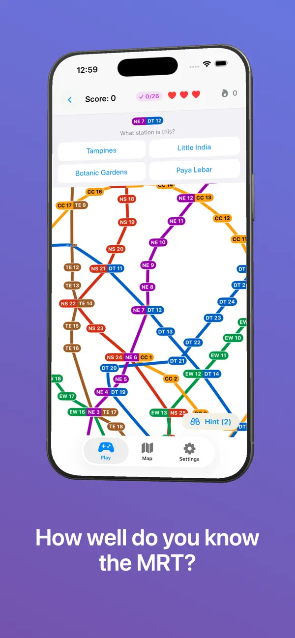 MRT Guessr – SG Train Game