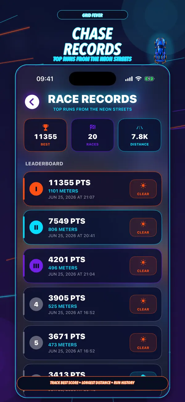 Grid Fever: Neon Racing