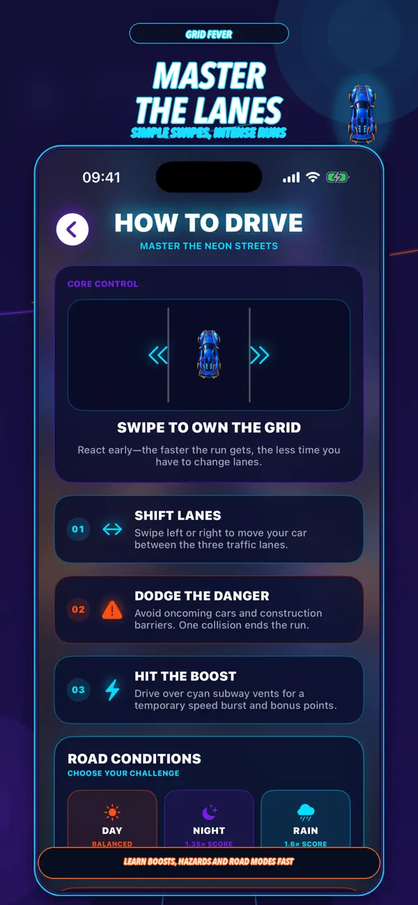 Grid Fever: Neon Racing