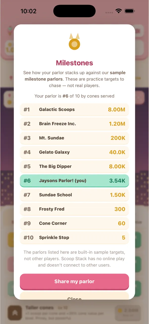 ScoopStack Ice Cream Idle