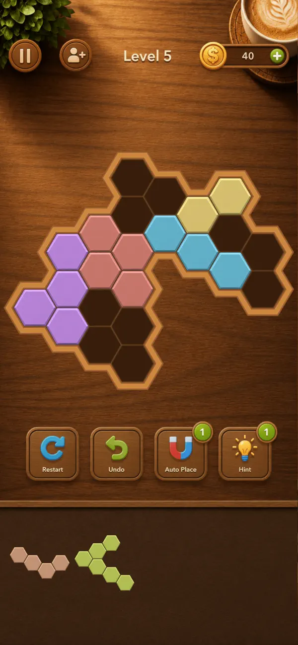 Wood Block Quest: Block Puzzle