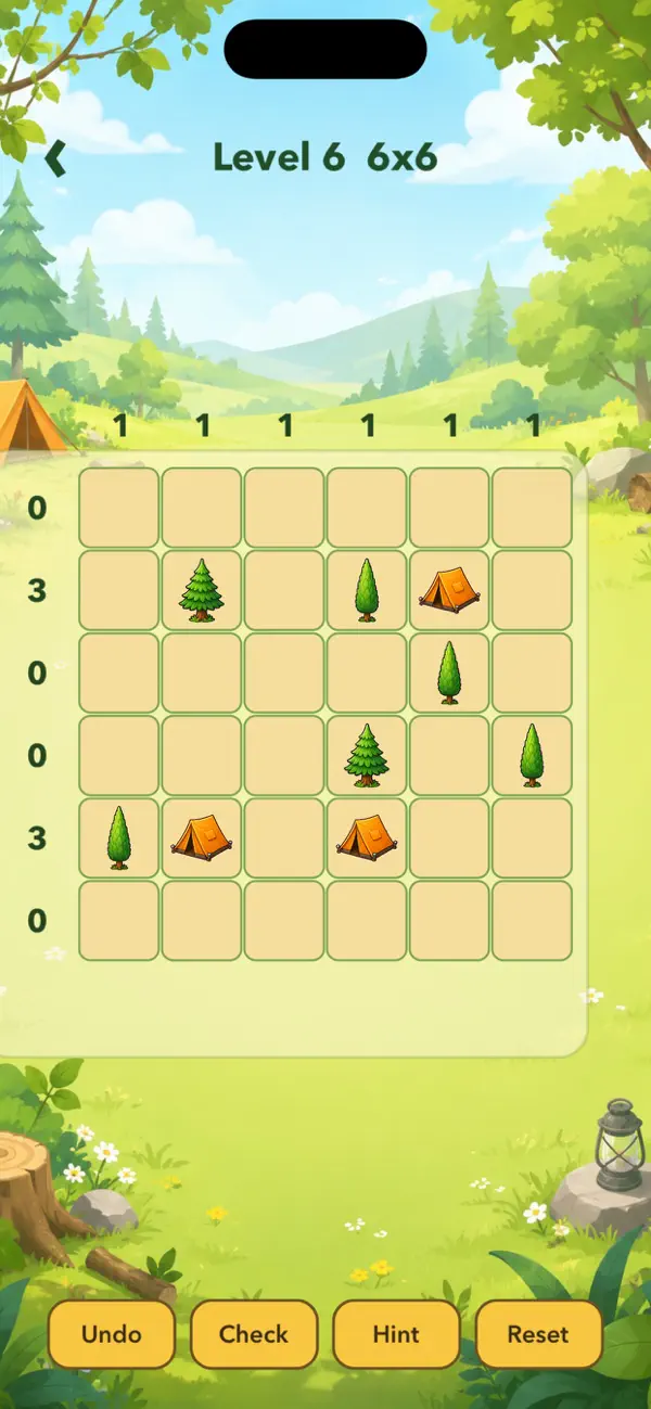 Tent Puzzle