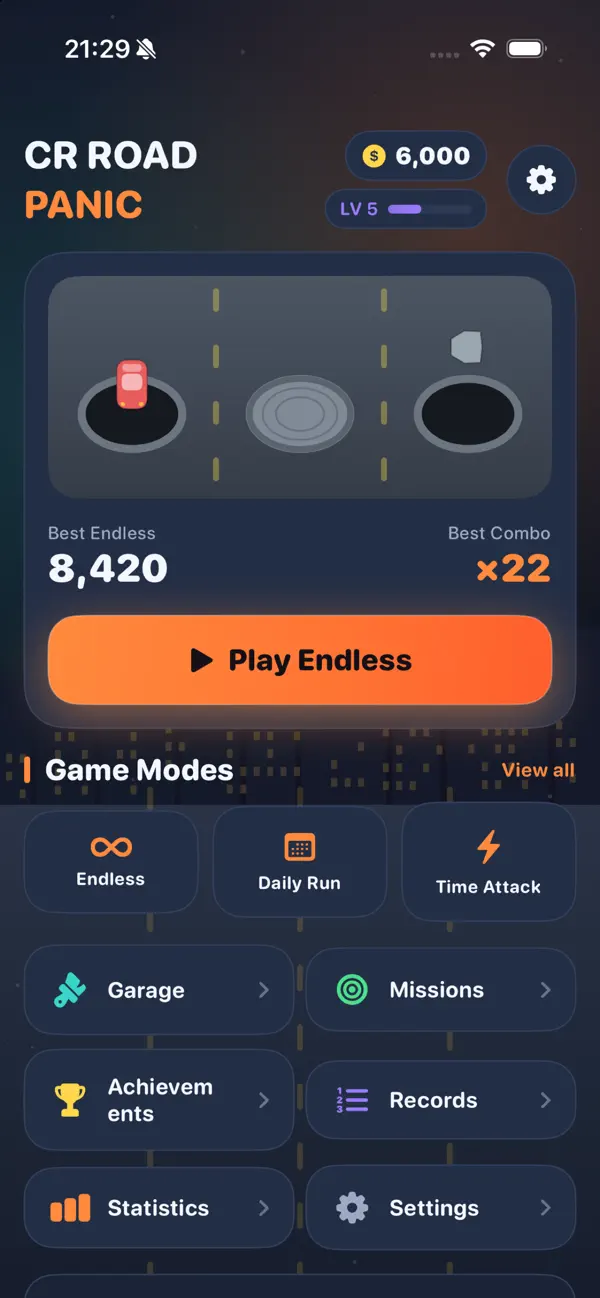 CR Road Panic