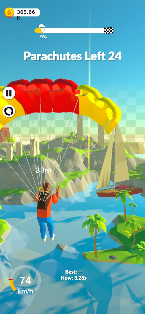 Idle Parachute Evolve Game