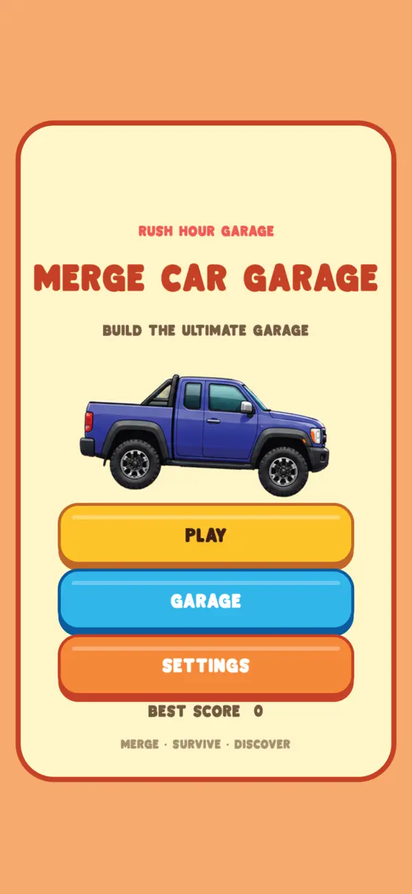 Merge Car Garage