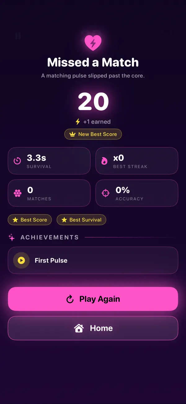Pulse Match Neon