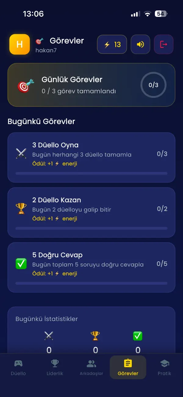 İngilizce Kelime Düellosu