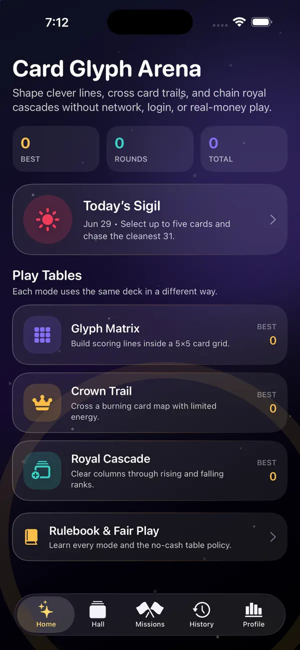 Card Glyph Arena