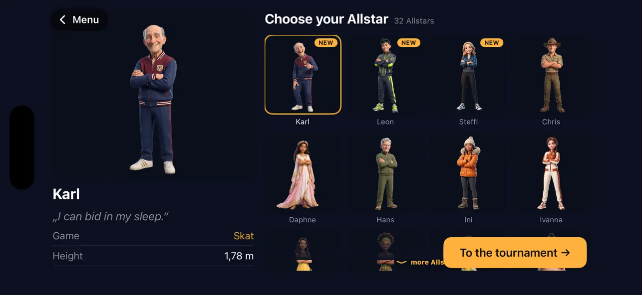 Mischen complete Allstars