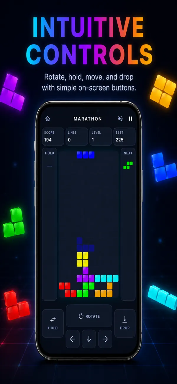 Blockfall - Classic Puzzle