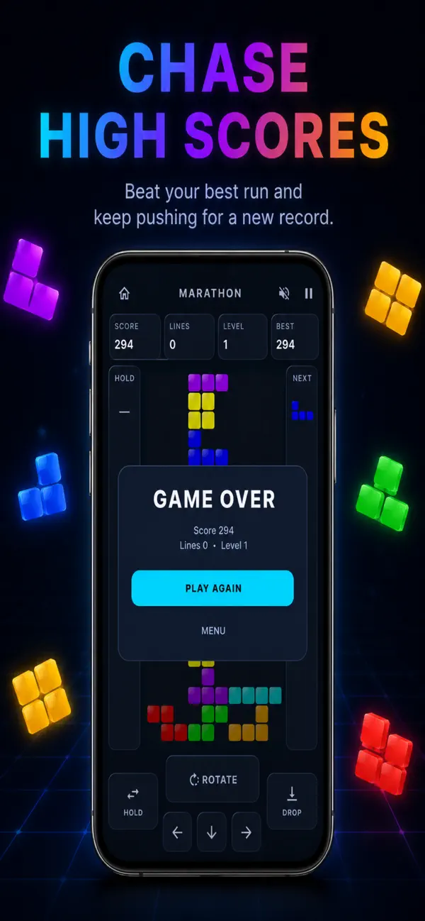 Blockfall - Classic Puzzle