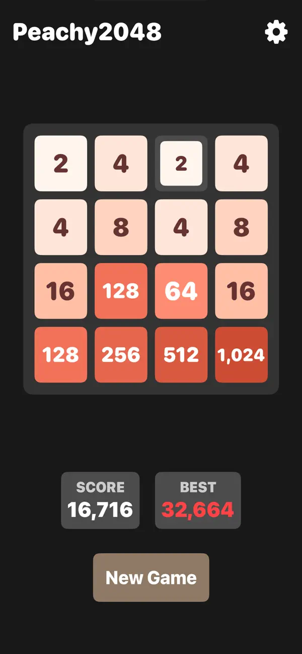 Peachy 2048