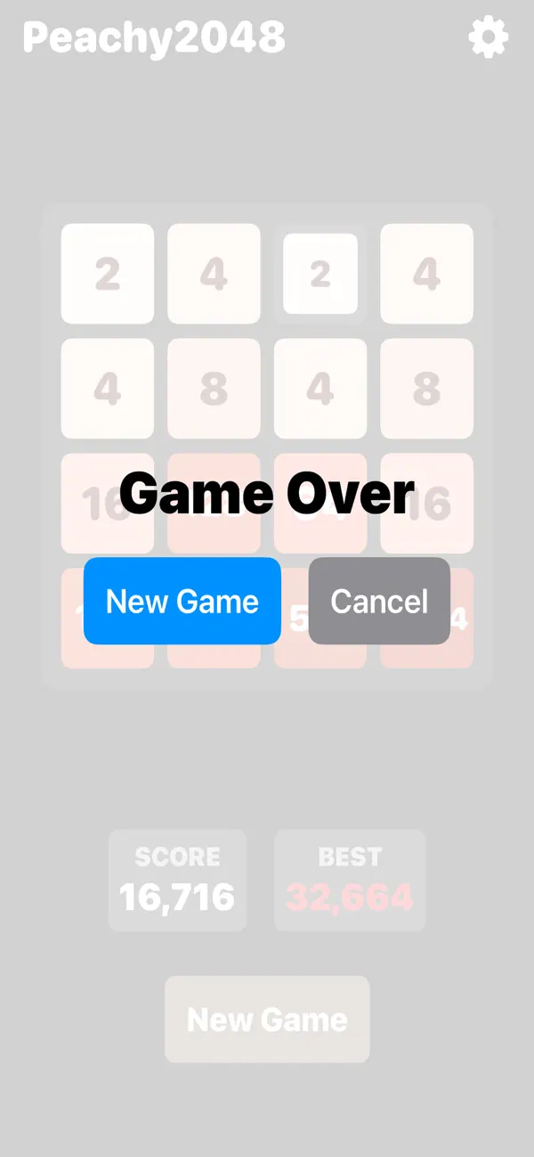 Peachy 2048