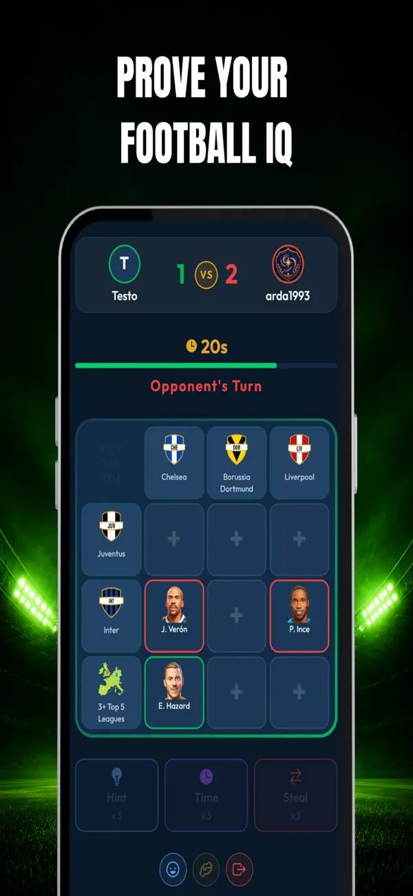 Kick Tac Toe - Football