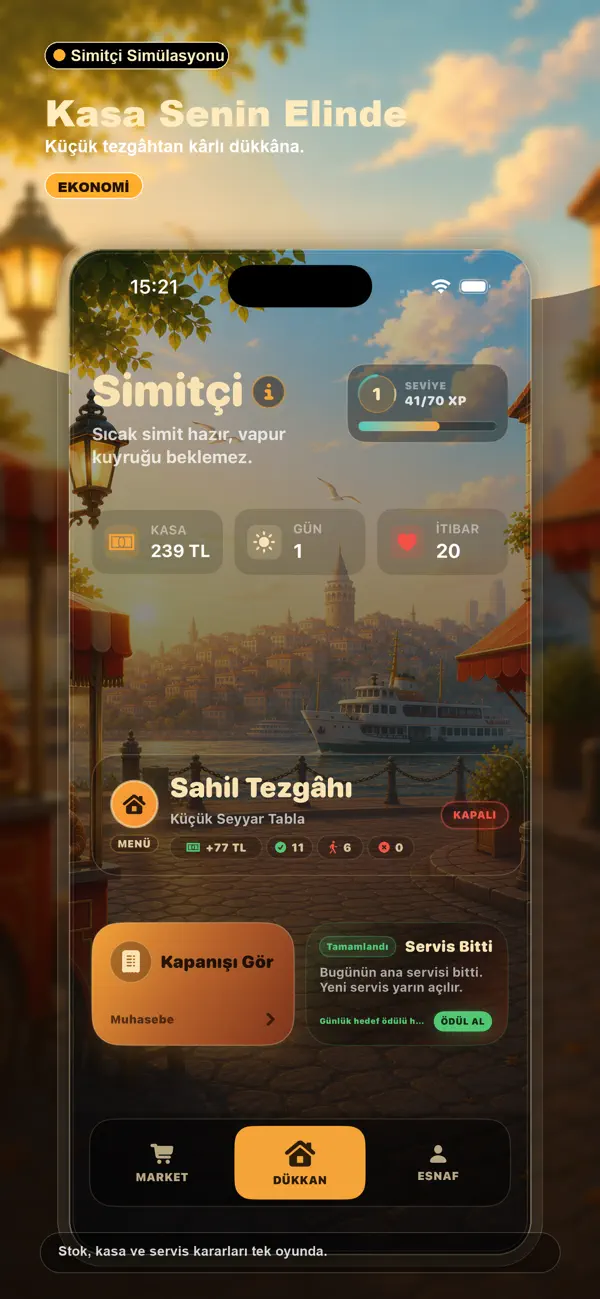 Simitçi Simülasyonu