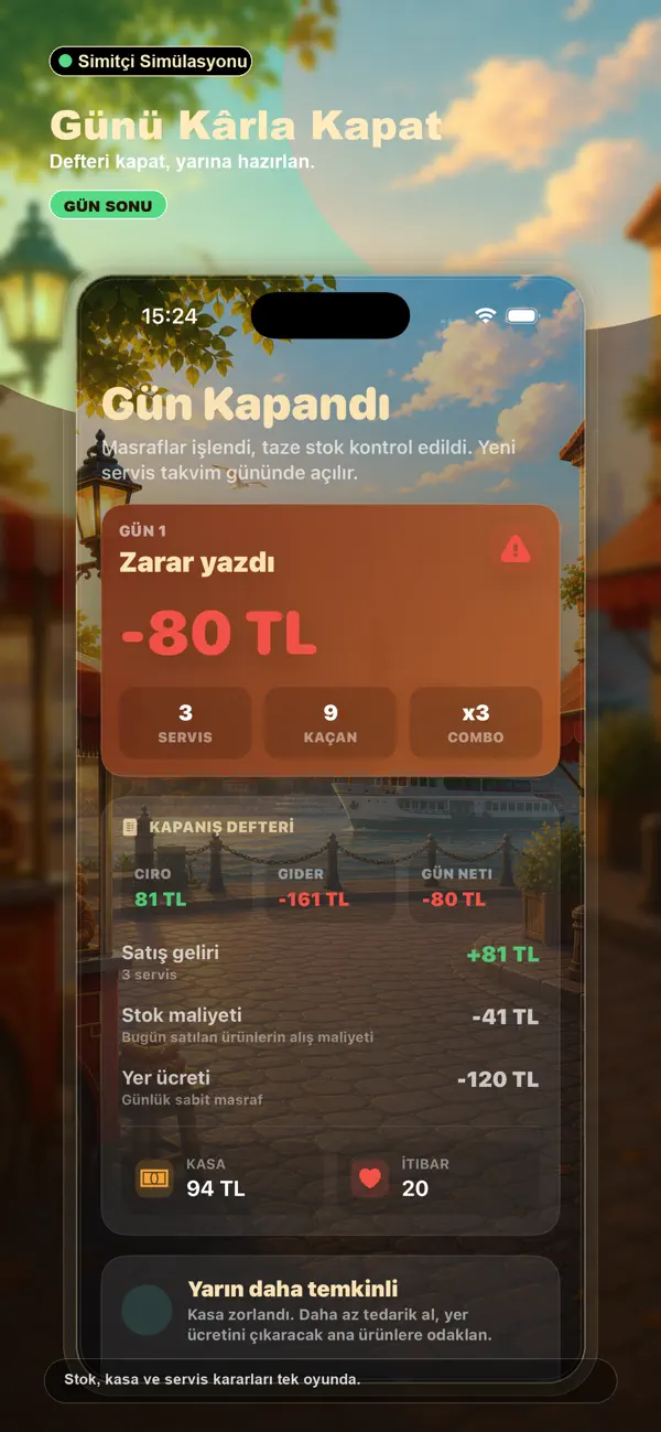 Simitçi Simülasyonu