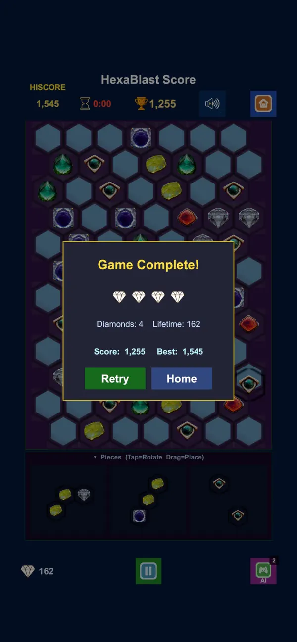 HexaBlast: Dessert Match