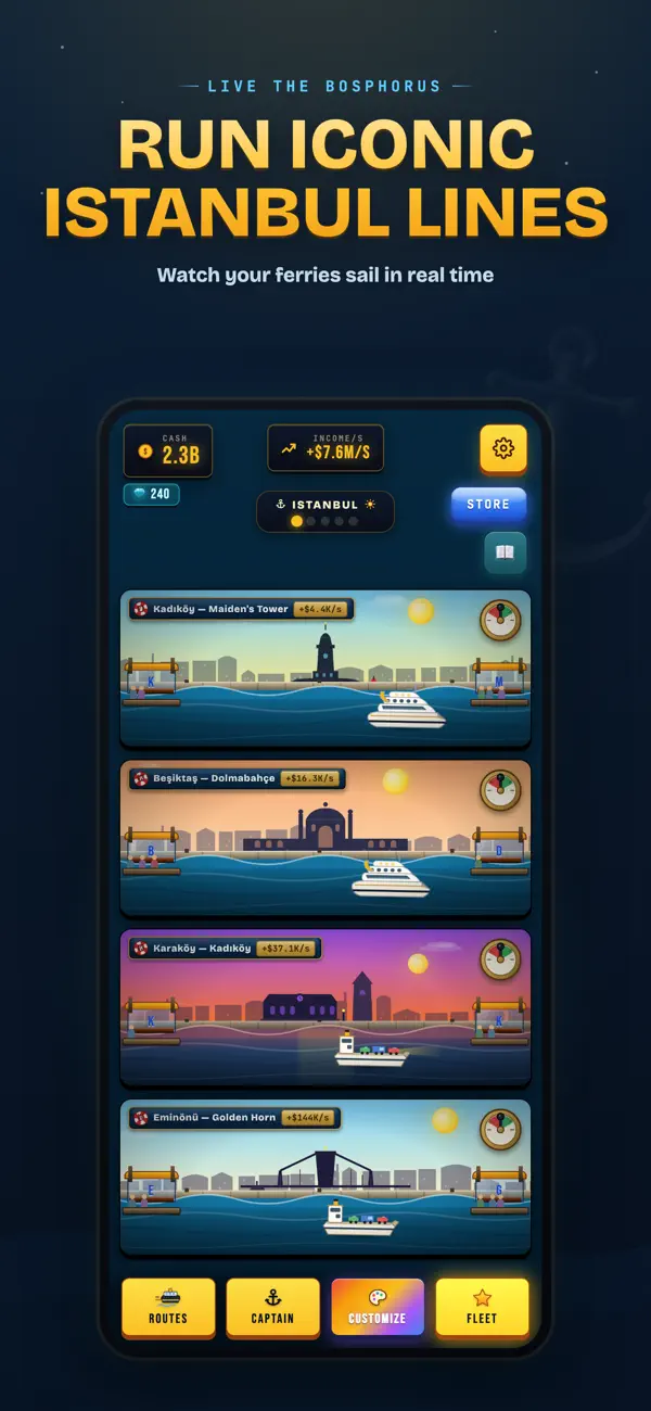 Idle Ferry Empire