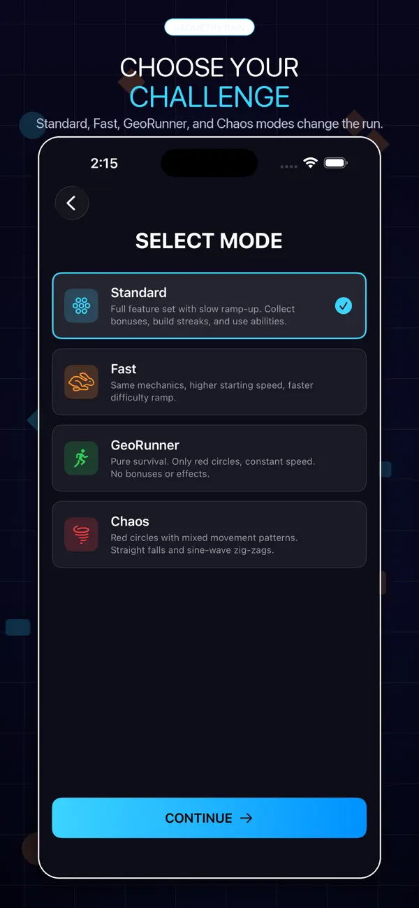 Geometry Rain: Dodge Game