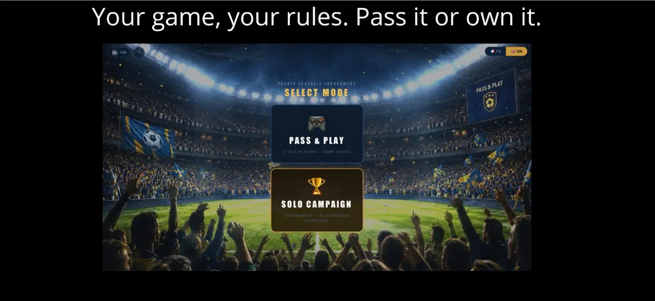 Pocket Football Tournament