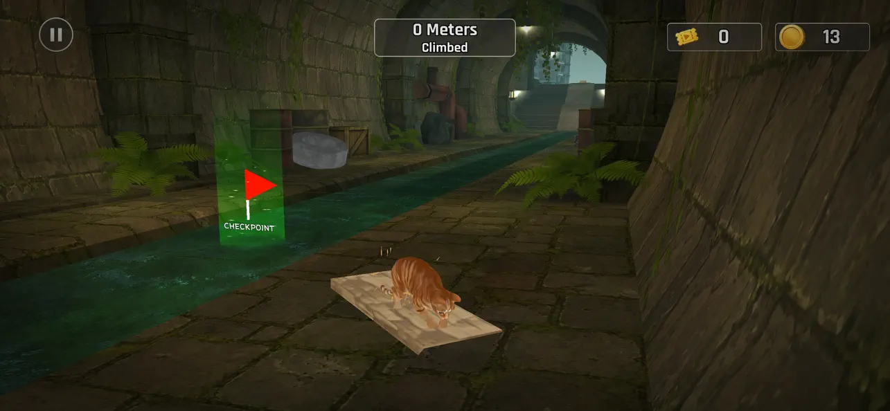Going Up Cat Runner 3D
