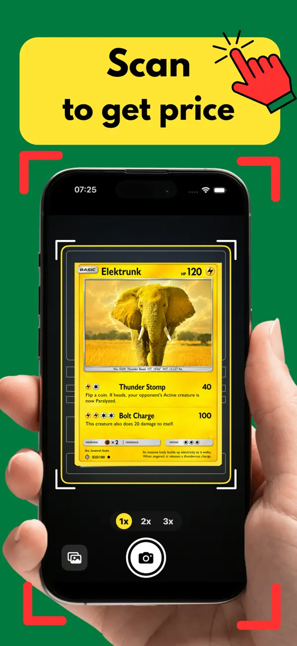 Card value scanner - Valyu