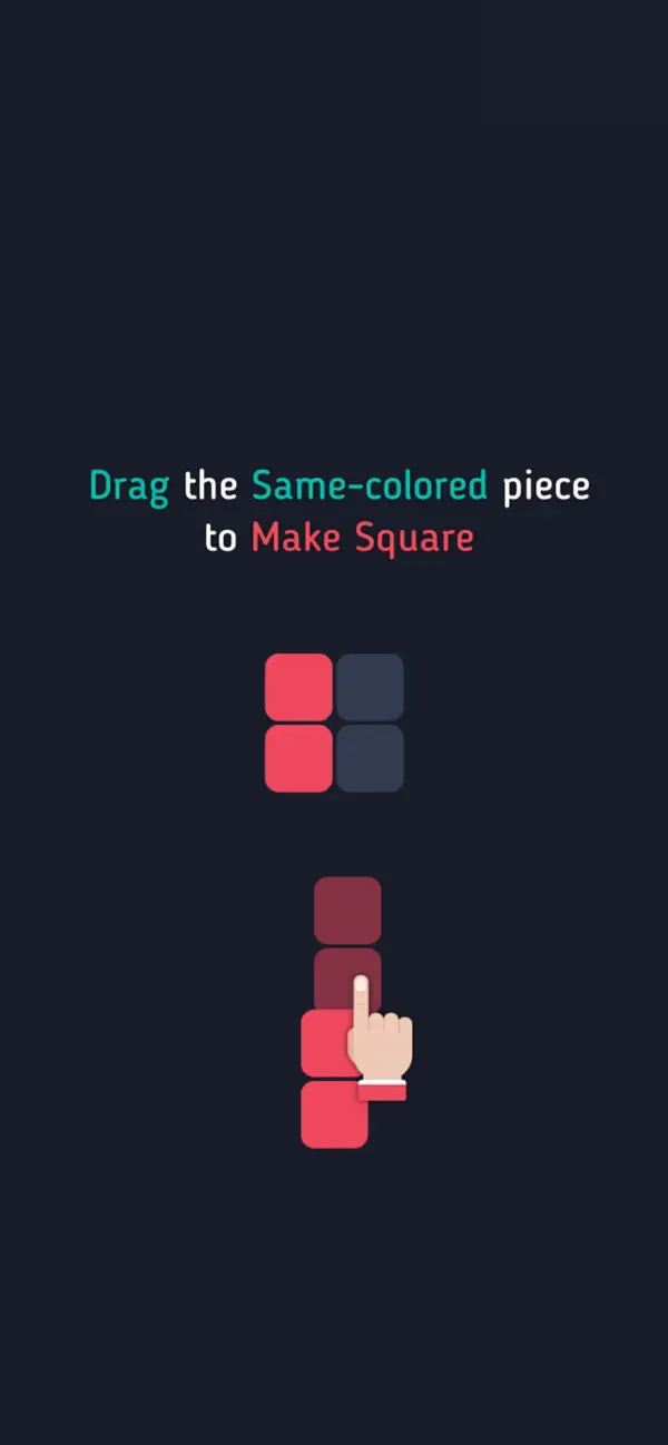 Color Square: Merge Puzzle