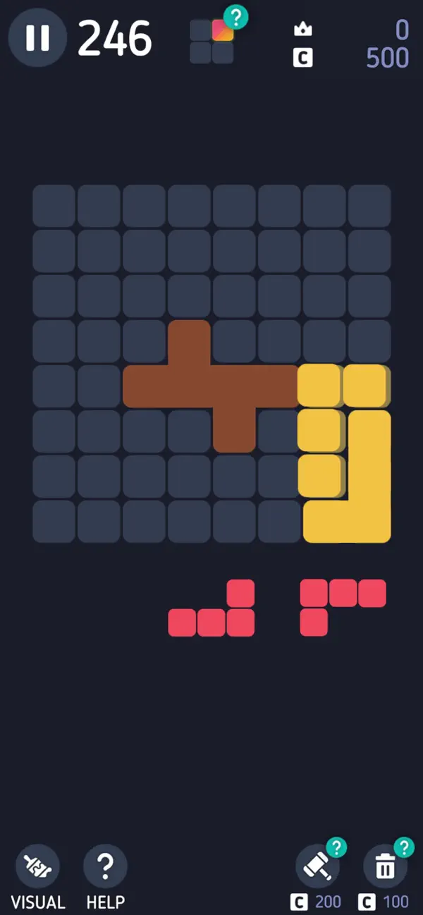 Color Square: Merge Puzzle