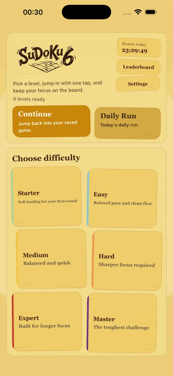Sudoku 6: Paper Puzzle