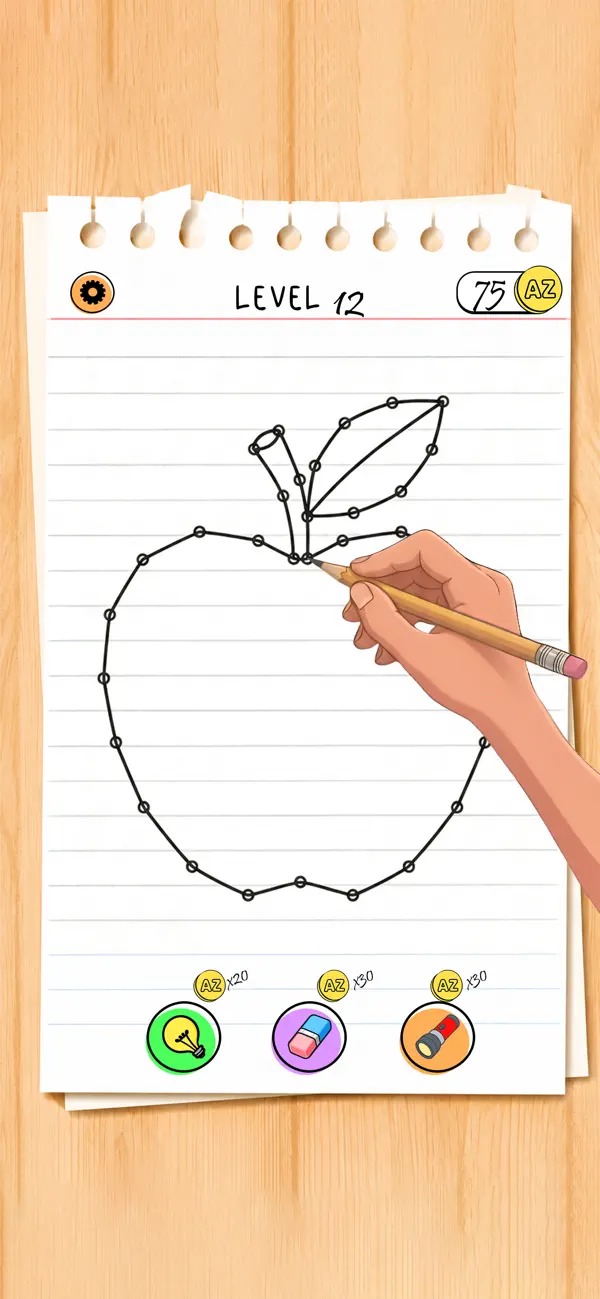Dot Trace Puzzle Game