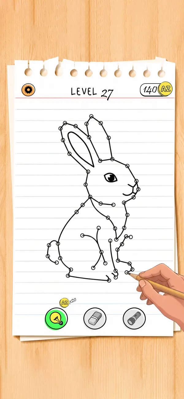 Dot Trace Puzzle Game
