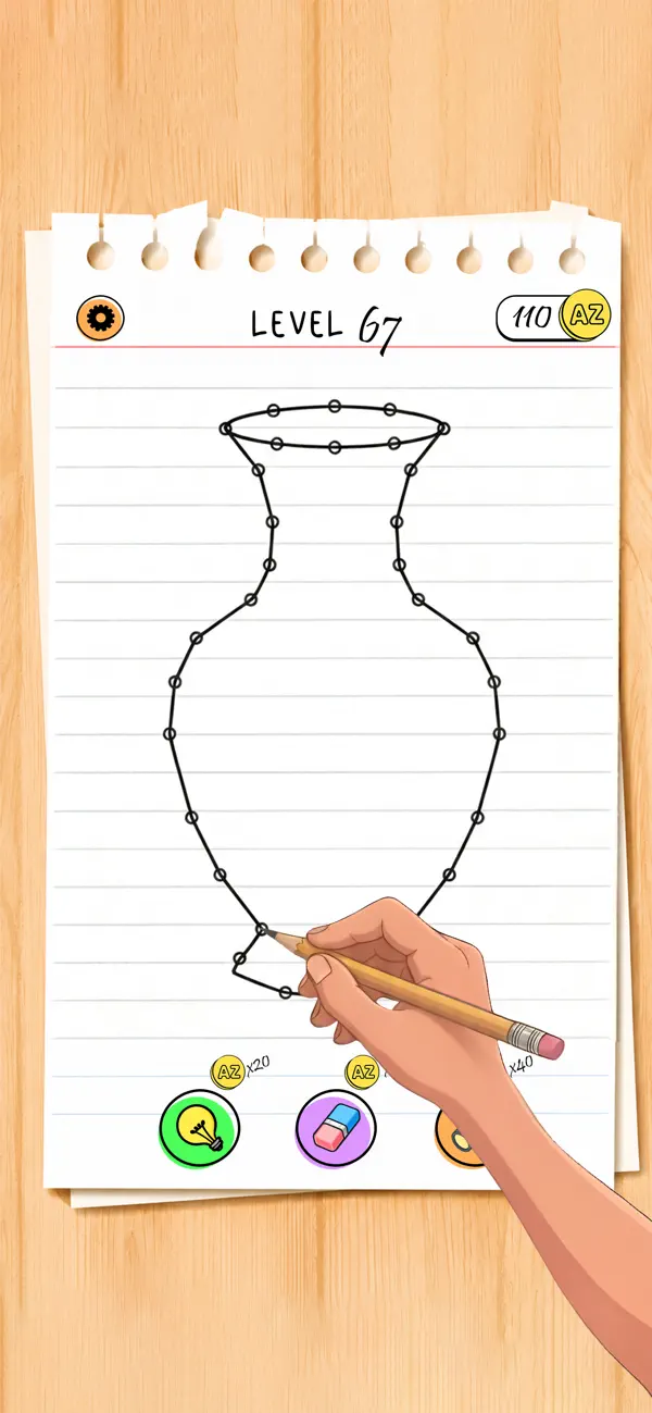 Dot Trace Puzzle Game